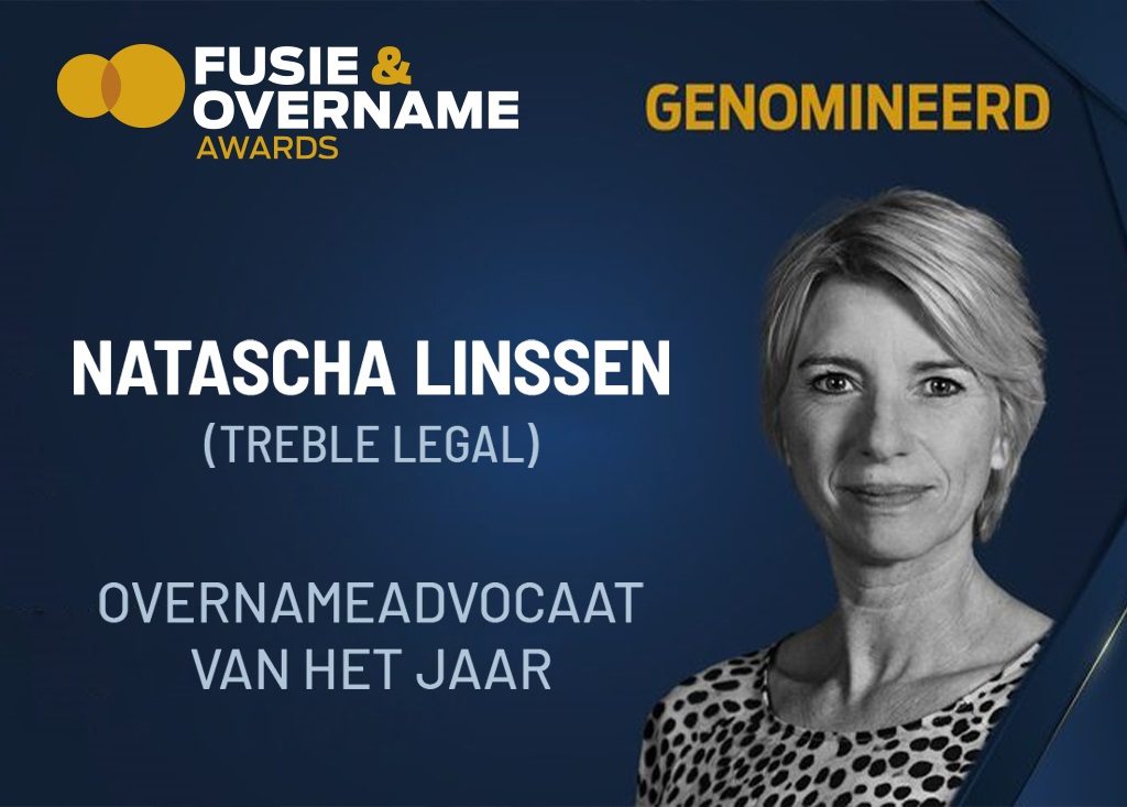 Nominatie Natascha Linssen Overnameadvocaat van het jaar